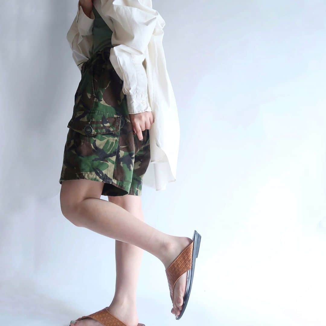 TheSunGoesDownさんのインスタグラム写真 - (TheSunGoesDownInstagram)「military camouflage pants/u.k  staff 157cm」5月17日 18時30分 - tsgd_tokyo