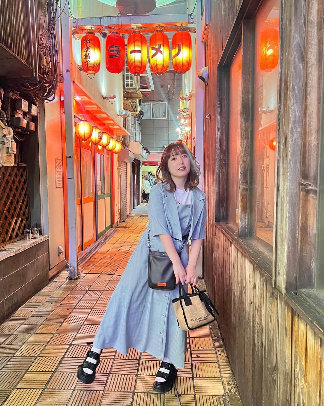 前田美里のインスタグラム：「大阪の思い出。 . . onepiece_  #REDYAZEL  . #大阪 #GW #コミコン #大阪コミコン  #低身長コーデ #低身長 #ファインダー越しの私の世界 #被写体 #写真好きな人と繋がりたい #グラビア #写真 #ヲタク #櫻坂46 #欅坂46 #日向坂46 #フォロー #フォロワー募集中  #make #japanesegirl #follow #followme #좋아요 #팔로우미 #팔로미 #오오티디 #gravure #OSAKA」