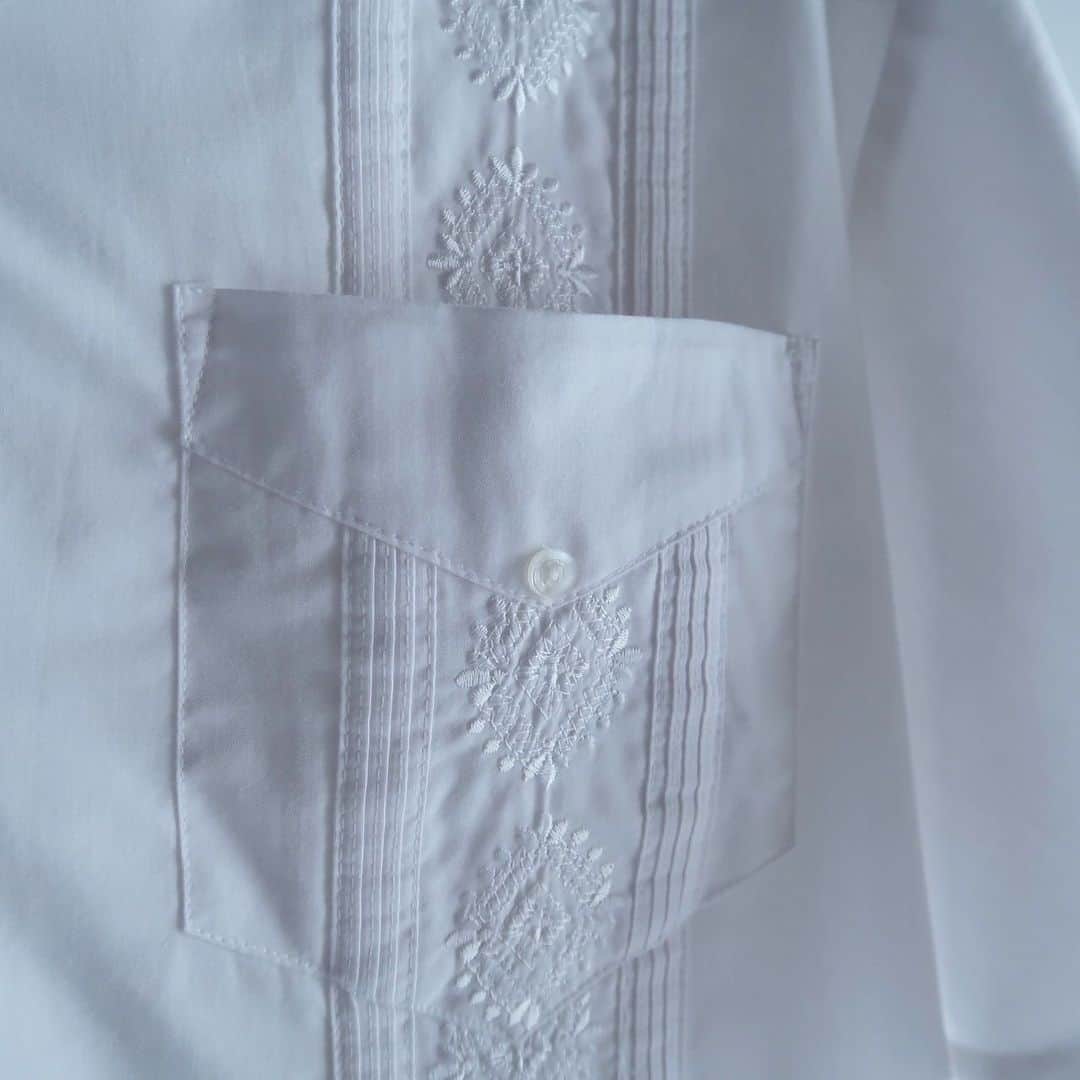 TheSunGoesDownさんのインスタグラム写真 - (TheSunGoesDownInstagram)「white cuba shirt  staff 157cm」5月17日 18時35分 - tsgd_tokyo