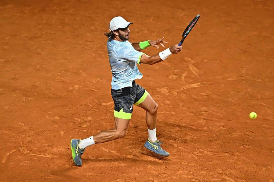 ボルナ・チョリッチのインスタグラム：「You want to know the secret? Promise yourself a gelato per day for as long as you are in Rome and you will give all you have to stay another day 😛🍦 Great match yesterday QF 🔛  📸: Corinne Dubreuil/ @atptour」