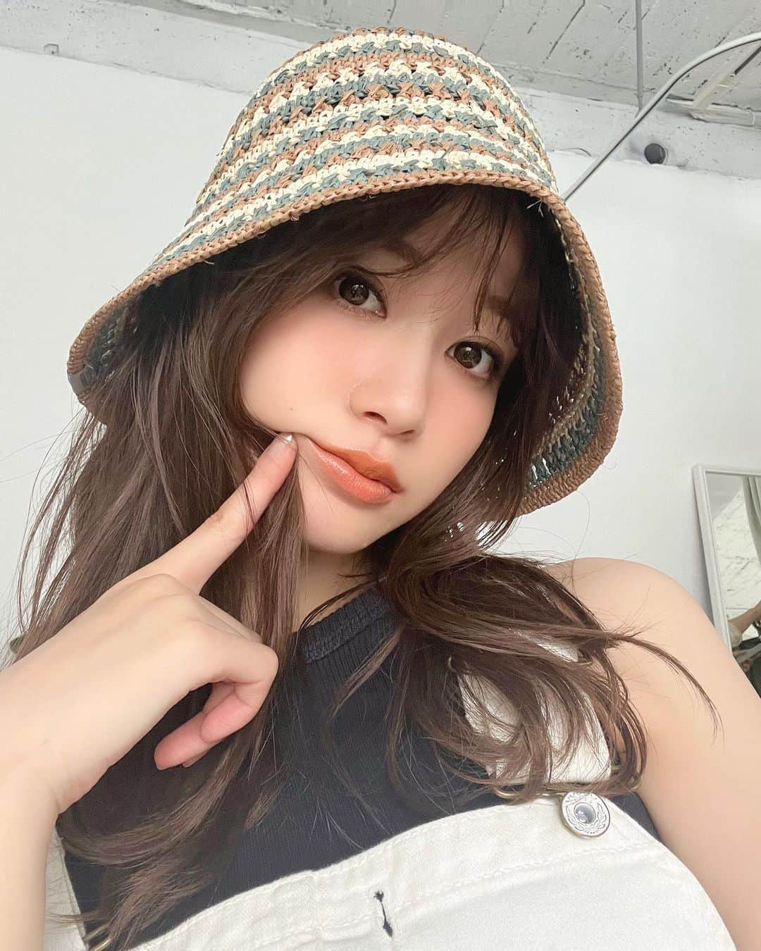 生見愛瑠さんのインスタグラム写真 - (生見愛瑠Instagram)「むぎむぎぼうし。」5月17日 19時02分 - meru_nukumi