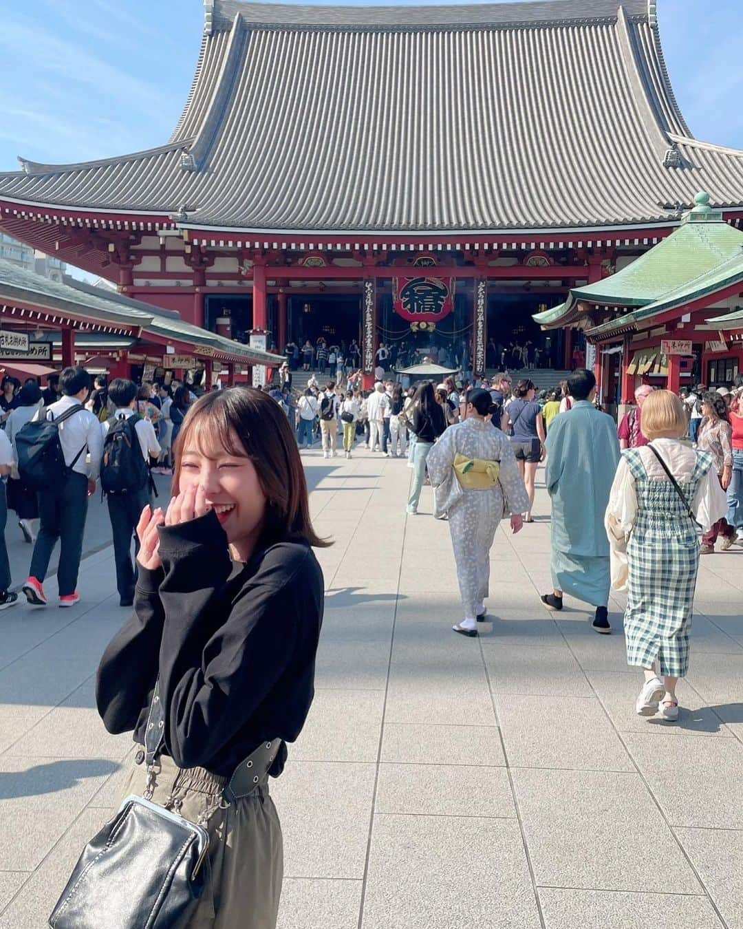 のインスタグラム：「♡ おみくじは吉でした🥠」