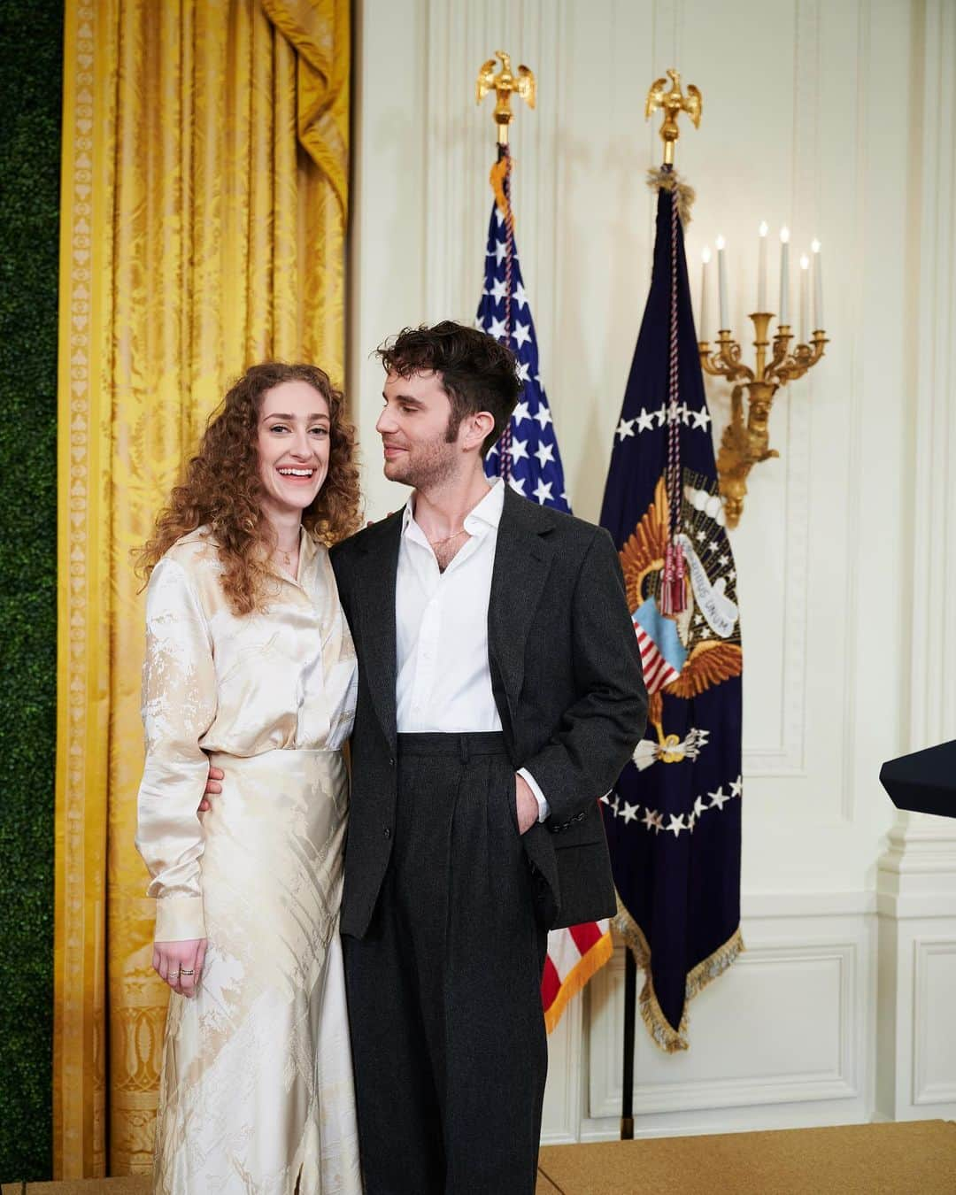 ベン・プラットのインスタグラム：「such an honor to represent @paradebway and perform for Jewish American Heritage Month at the White House 🔯💕」