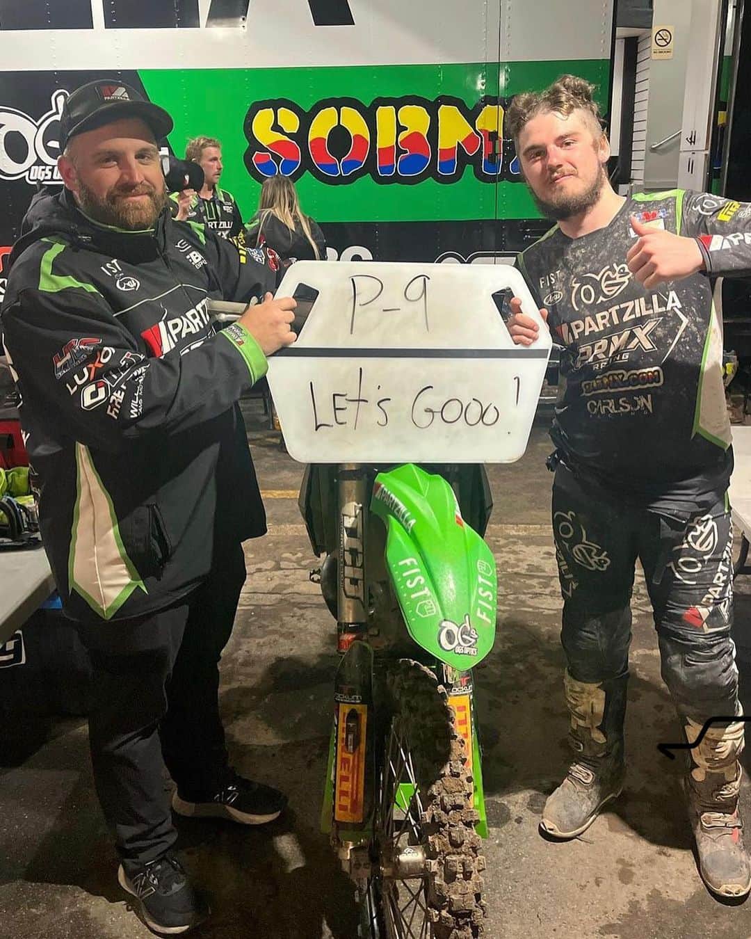 Racer X Onlineさんのインスタグラム写真 - (Racer X OnlineInstagram)「“Career best on the 450. Almost career best overall. So, I’m stoked on it, man. It was sick” Devin Simonson had a fresh haircut and 450 career best 9️⃣th in SLC 🔥 #SupercrossLIVE Photos: @align.with.us」5月18日 5時07分 - racerxonline