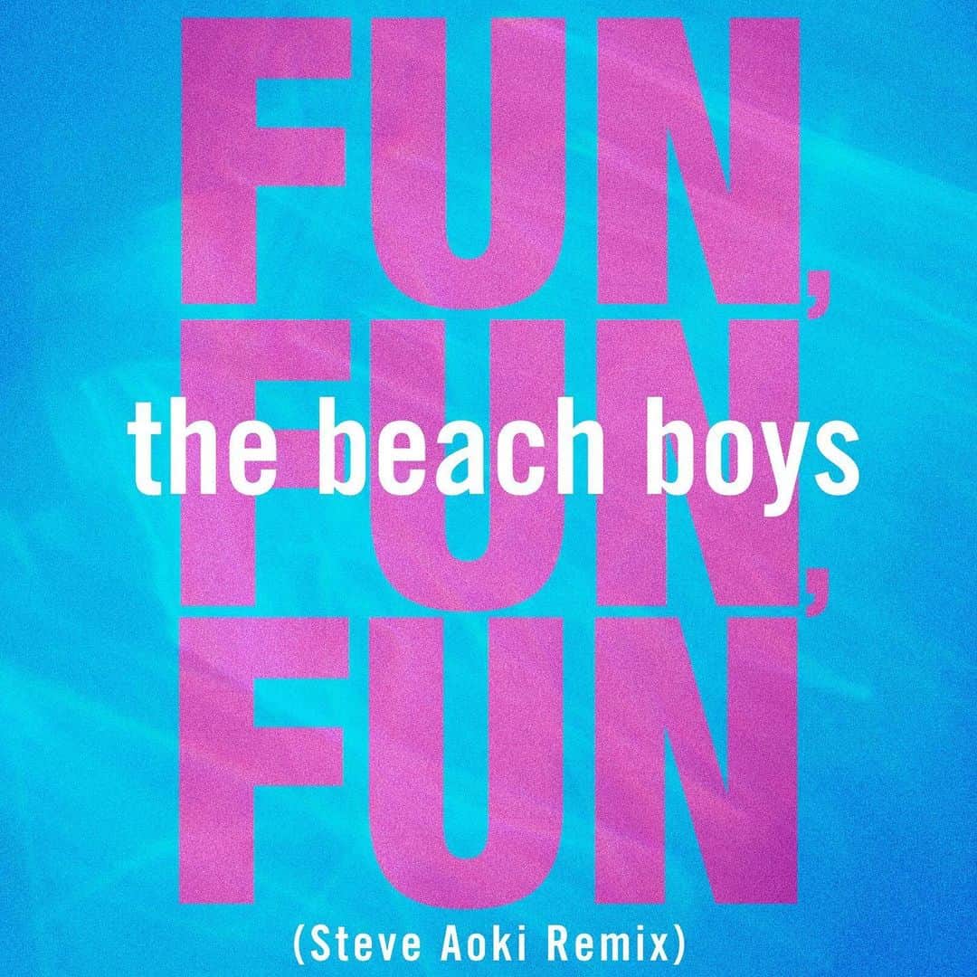 スティーヴ・アオキさんのインスタグラム写真 - (スティーヴ・アオキInstagram)「Fun, Fun, Fun (Steve Aoki Remix) coming this Friday @thebeachboys」5月18日 5時43分 - steveaoki