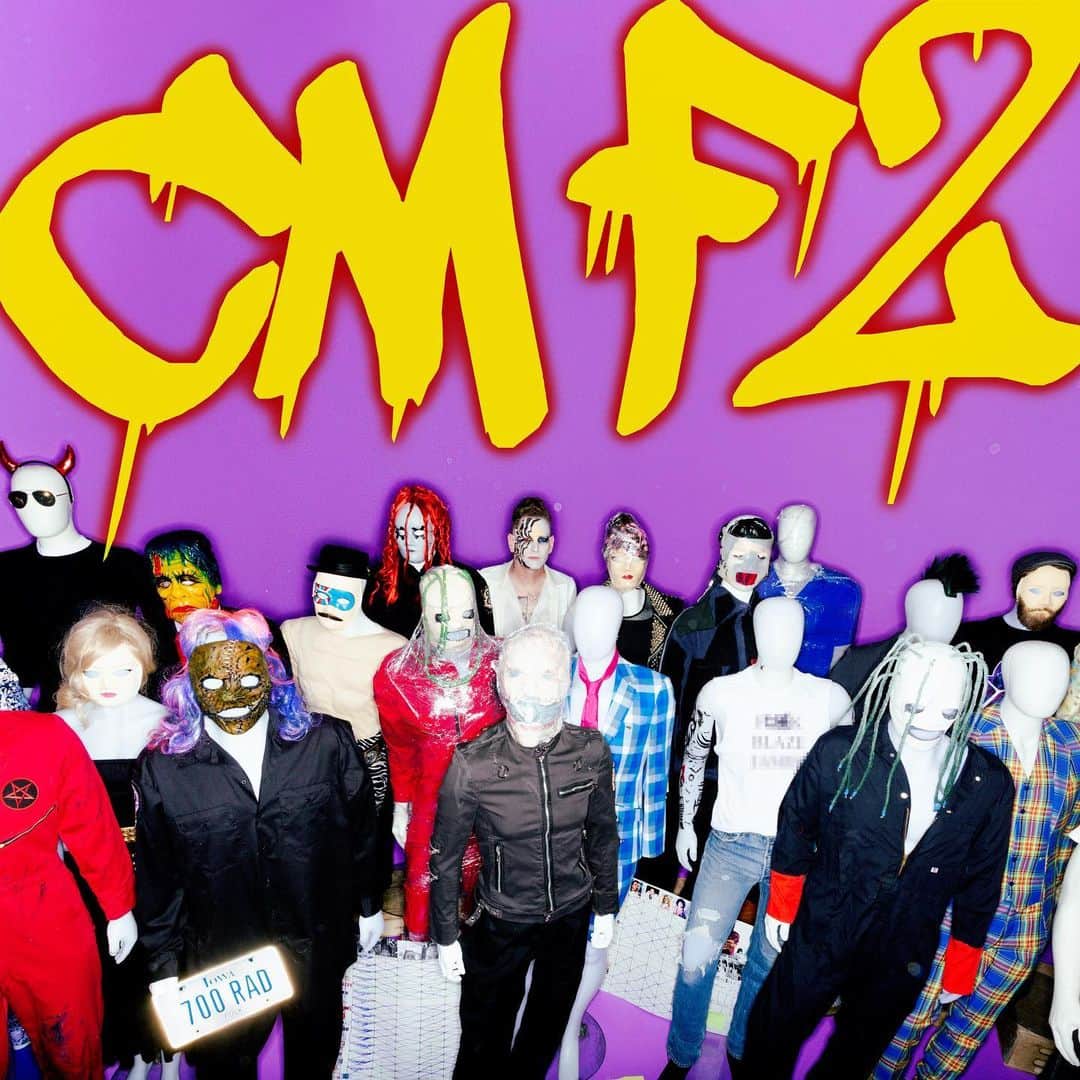 コリィ・テイラーのインスタグラム：「My new album ‘CMF2’ drops September 15. Pre-order CD, Vinyl & Digital now at coreytaylor.com  1. The Box 2. Post Traumatic Blues 3. Talk Sick 4. Breath Of Fresh Smoke 5. Beyond 6. We Are The Rest 7. Midnight  8. Starmate 9. Sorry Me 10. Punchline 11. Someday I’ll Change Your Mind 12. All I Want Is Hate 13. Dead Flies」