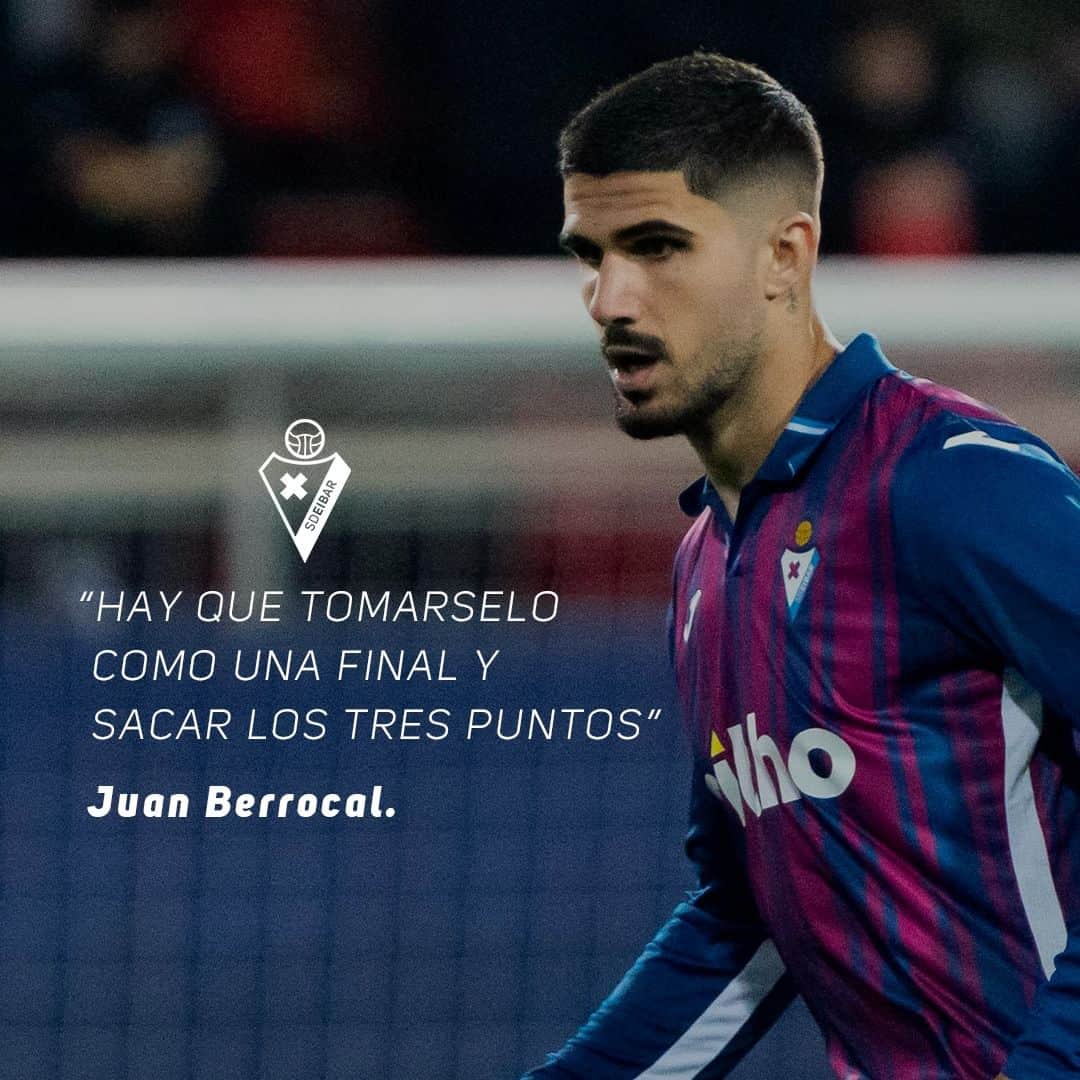 SDエイバルさんのインスタグラム写真 - (SDエイバルInstagram)「🗣️ Juan Berrocal: "Hay que tomárselo como una final y sacar los 3 puntos."  #EibarRealSporting | #BetiArmaginak⚔️」5月17日 23時30分 - sdeibar