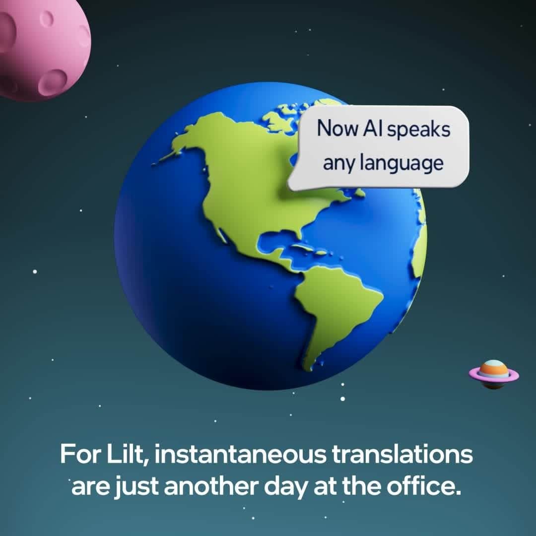 インテルのインスタグラム：「Here’s to an #AI solution anyone around the 🌍 can understand. It’s all powered by Intel #Xeon processors and cuts YoY translation costs by 60%.」
