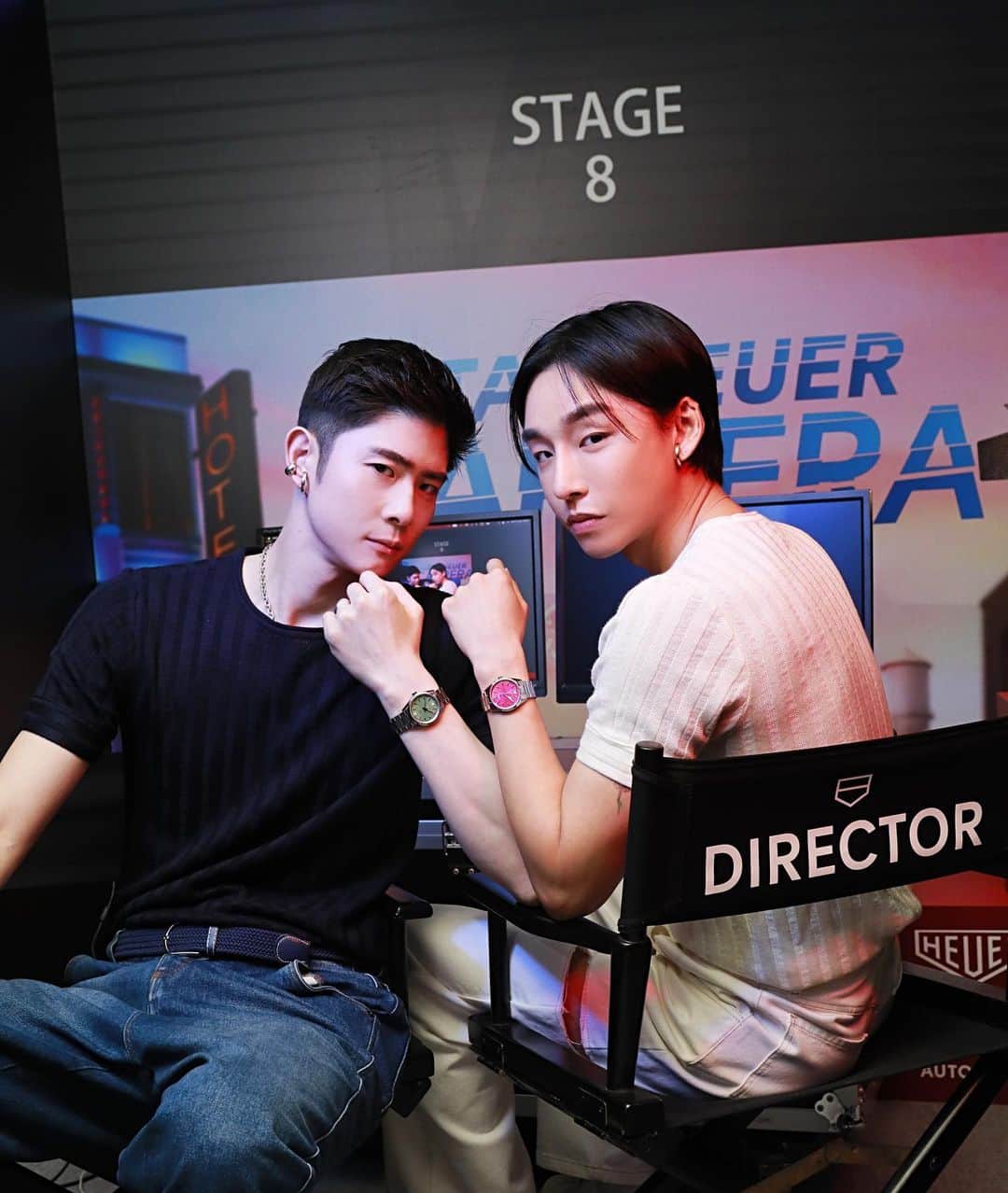 Noah（ノア）のインスタグラム：「TAG HEUER CARRERA 60th Anniversary Short Film Premier JAPAN EVENT ⌚️  @tagheuer のアイコンウォッチ「タグ・ホイヤー カレラ」の60周年を祝して期間限定のイベントを一足先に体験してきました😊  期間限定イベント開催中です☺️ TAGHeuer「The Chase for Carrera Pop-Up」 【日時】5月19日(土) - 5月21日(日)  11:00am -19:00 【会場】渋谷区神宮前4-26-18 原宿ピアザビル  #TaikiNoah#TAGHeuer #TAGHeuerCarrera60」