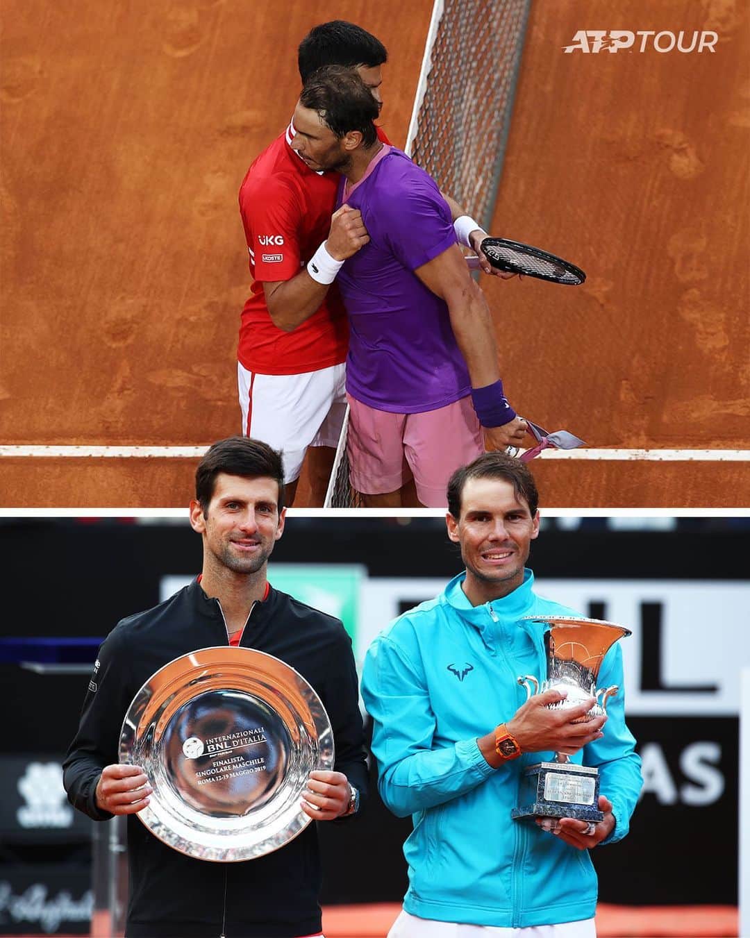 ATP World Tourさんのインスタグラム写真 - (ATP World TourInstagram)「The dawn of a new era…  For the first time since 2004, neither Novak Djokovic nor Rafael Nadal will be in the @internazionalibnlditalia final.   #ibi23」5月18日 0時47分 - atptour