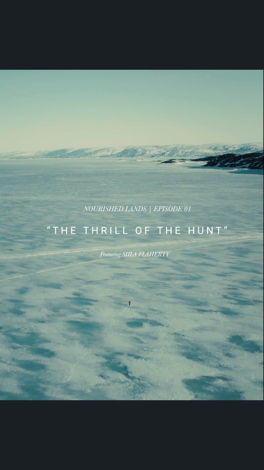 Explore Canadaのインスタグラム：「Nourished Lands | EP. 1: Siila Flaherty – “The Thrill of the Hunt”   Silla Flaherty, an Inuk chef residing in Iqaluit, Nunavut guides us through her journey of cultural rediscovery through cooking. Join a hunt on the frozen sea ice where we learn the importance of food sovereignty, and the traditional practices followed as we uncover the realities of subsistence living in the arctic tundra.  Watch the full episode ➡️ LINK IN BIO  #DestinationIndigenous | #ExploreCanada | #TheOriginalOriginal | @indigenousculinary」