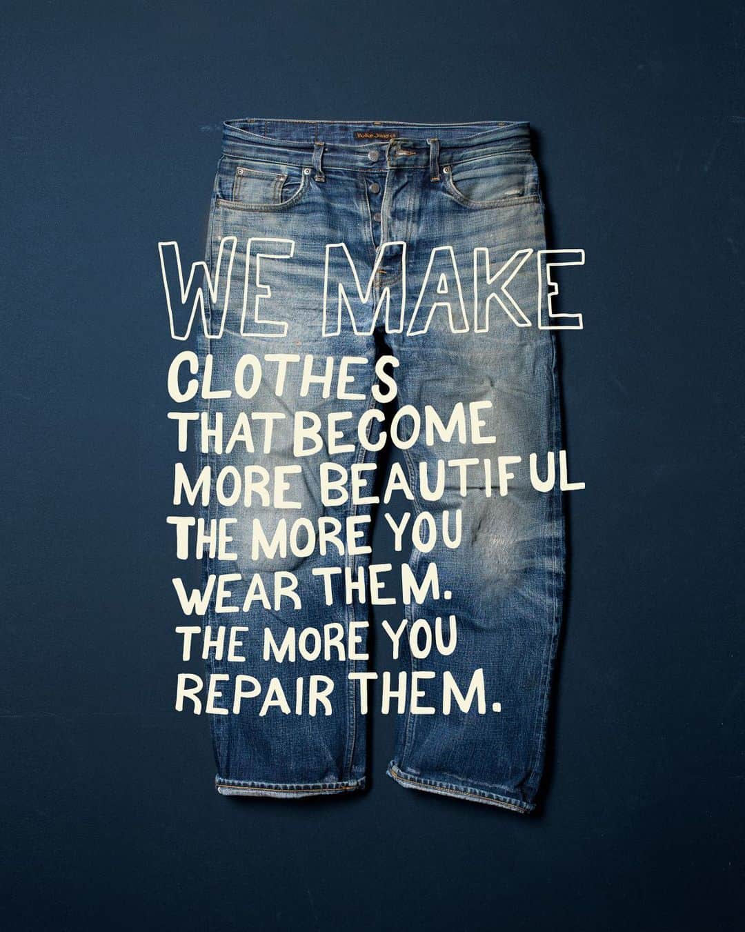 ヌーディージーンズさんのインスタグラム写真 - (ヌーディージーンズInstagram)「So, the journey ahead for Nudie Jeans is the journey we've been on since day one - the journey to create tomorrow's vintage.  Read more on nudiejeans.com  #CreateTomorrowsVintage #NudieJeans」5月18日 1時19分 - nudiejeans