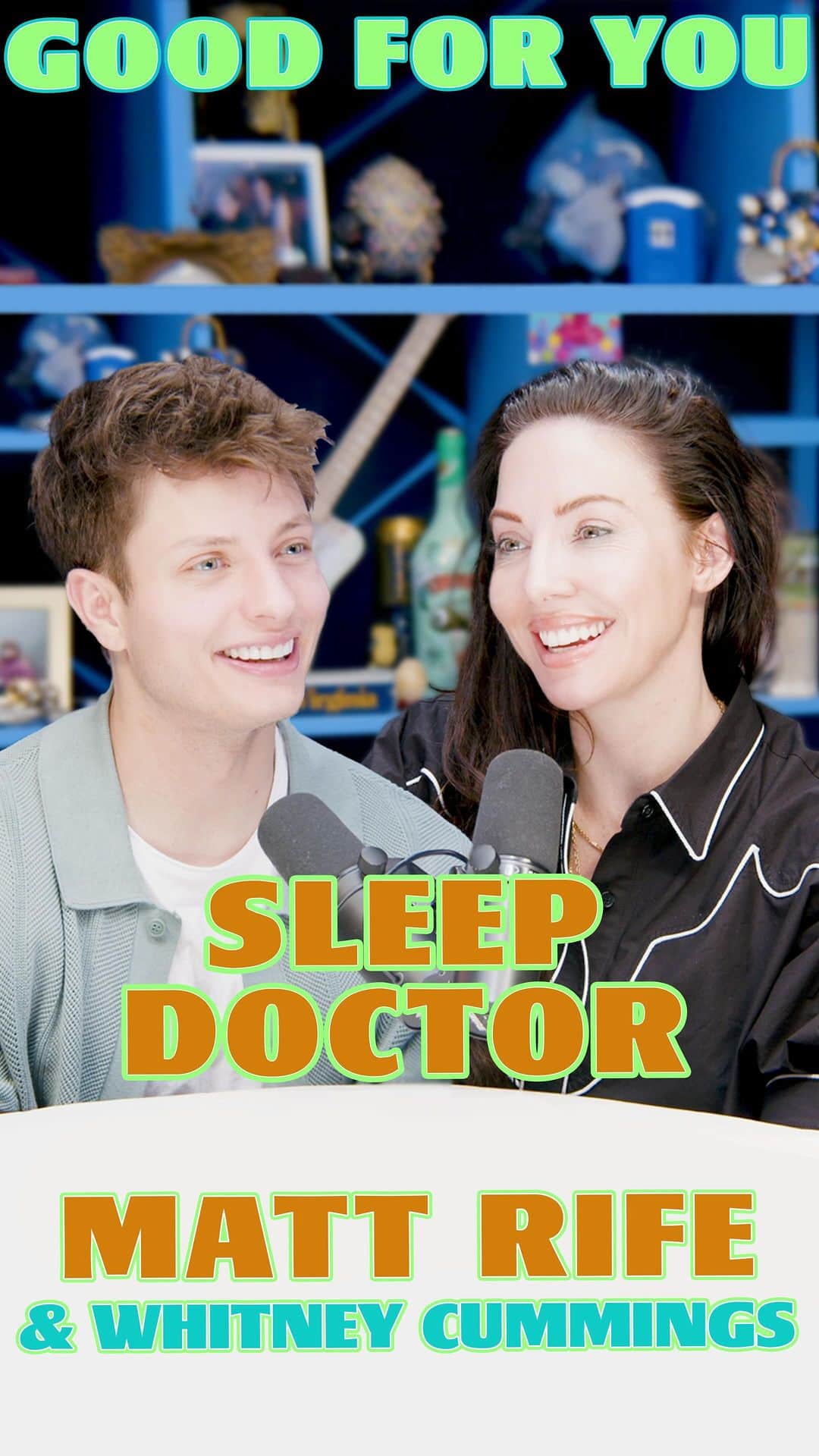 ウィットニー・カミングスのインスタグラム：「Hehe sensation @mattrife is on the podcast this week and he makes me almost pee pee」