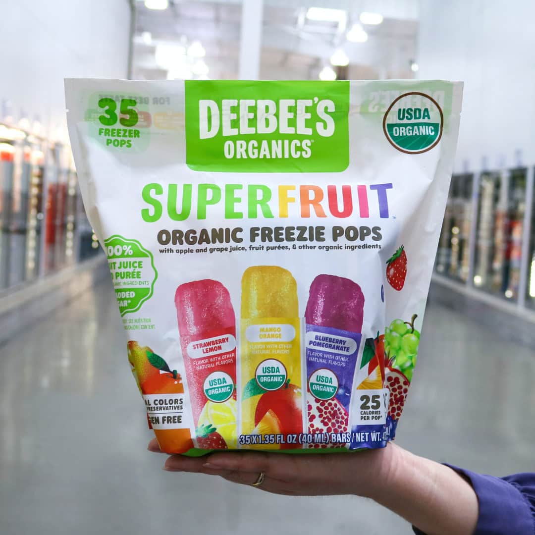 Costcoさんのインスタグラム写真 - (CostcoInstagram)「Cool off with these organic ice pops and save $3 through 6/11/23. 🧊  Available in Costco warehouses: Deebee’s Organics Superfruit Freezie Pops」5月18日 3時00分 - costco