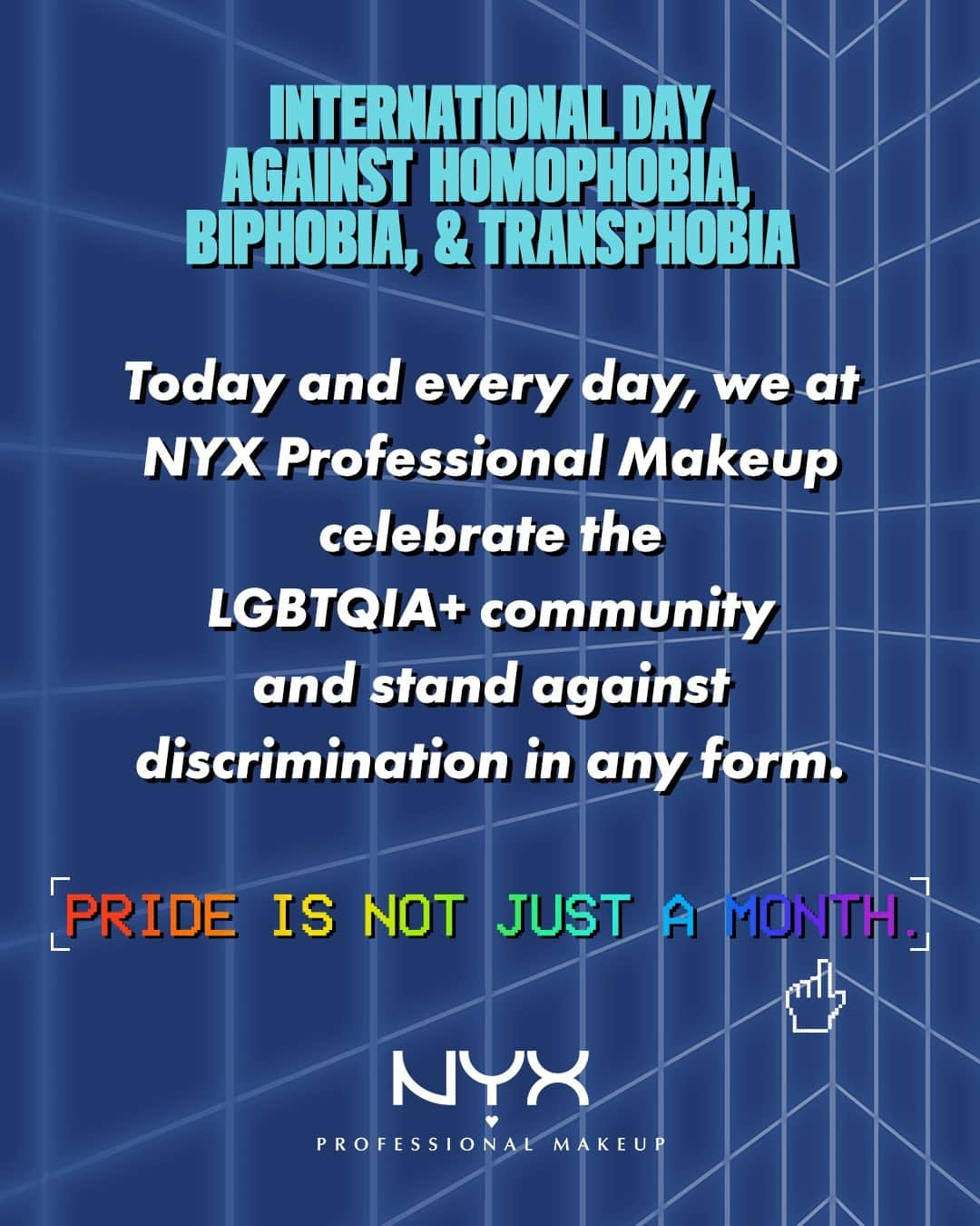 NYX Cosmeticsさんのインスタグラム写真 - (NYX CosmeticsInstagram)「Today is International Day Against Homophobia, Biphobia and Transphobia, let’s show ALLYSHIP + ACTION! 📣  Special thanks to the @lalgbtcenter for helping us to spread awareness and education in honor of Pride month and all year long! 🌈✨     #ProudAlliesForAll #IDAHOBIT2023 #IDAHOT #IDAHOTB #IDAHOBIT」5月18日 3時10分 - nyxcosmetics