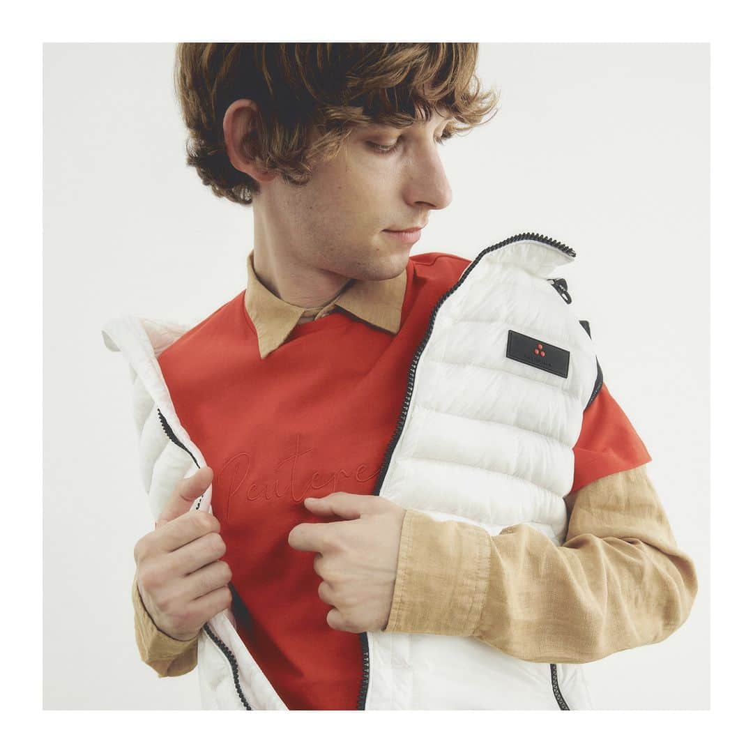 ピューテリーのインスタグラム：「POIND RUG vest | Do you wear it over or under? #EverydayChallenge #PeutereyAttitude #Peuterey #SS23」
