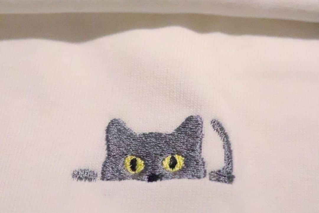 谷内伸也さんのインスタグラム写真 - (谷内伸也Instagram)「LEONオリジナル刺繍T-shirtの白、 入荷しました(非売品)🐈‍⬛🪡  #LEON #scottishstraight #猫Tシャツ #猫の刺繍 #cat #cattshirt #猫イラストレーター #イラレ部 #Adobe」5月18日 15時32分 - lead_shinya