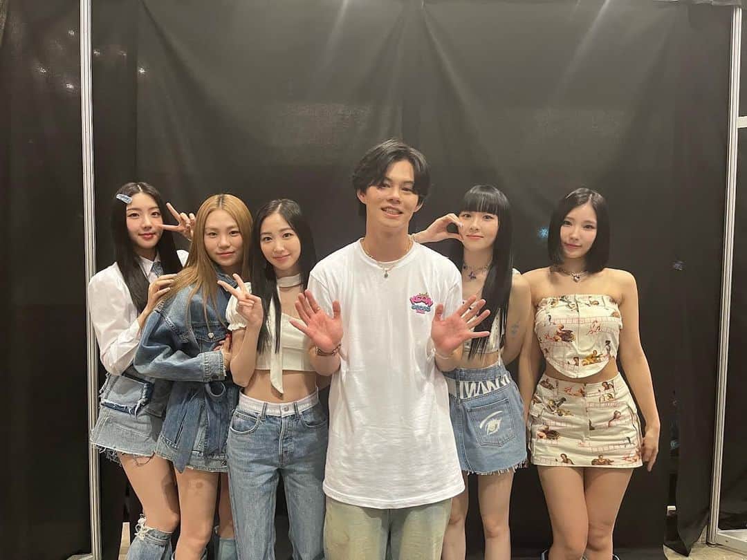 小笠原海のインスタグラム：「KCON JAPAN 2023の思い出 ALICEさんと📸 @kconjapan  #KCON #KCONJAPAN2023」