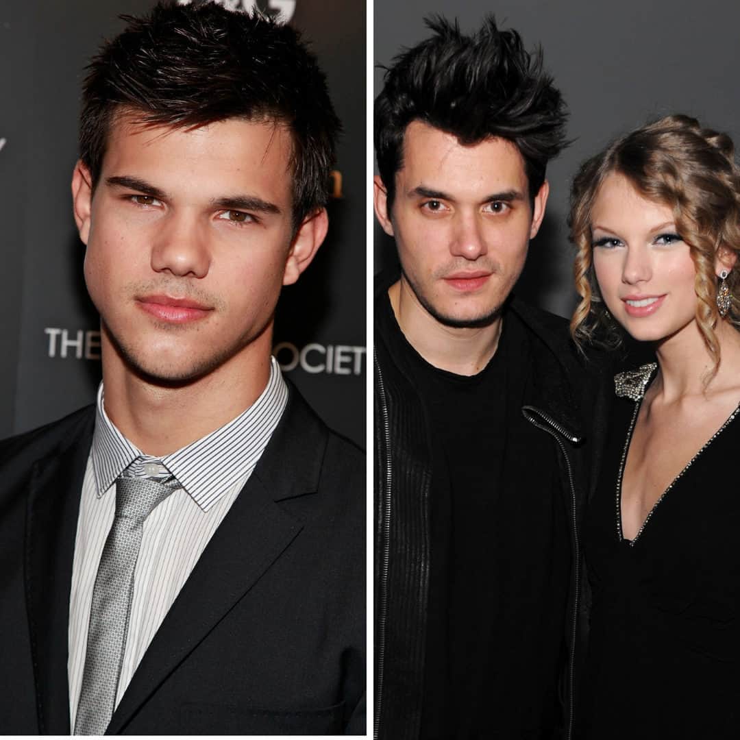 Teen Vogueのインスタグラム：「#TaylorLautner is sending best wishes to #JohnMayer in advance of the release of #TaylorSwift's Speak Now (Taylor's Version), joking that he's "praying for John." Read more at the link in bio 👀  (📸: Getty Images)」