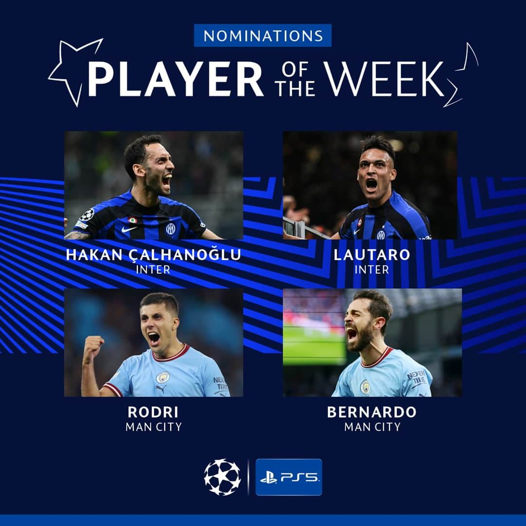 UEFAチャンピオンズリーグさんのインスタグラム写真 - (UEFAチャンピオンズリーグInstagram)「🗳️ Who are you voting for?  #UCLPOTW @playstation」5月18日 7時46分 - championsleague