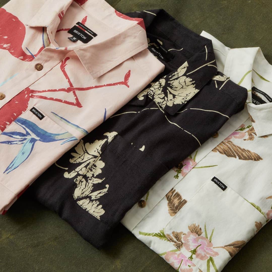 ブリクストンのインスタグラム：「A relaxed fit, made for ultimate softness.」