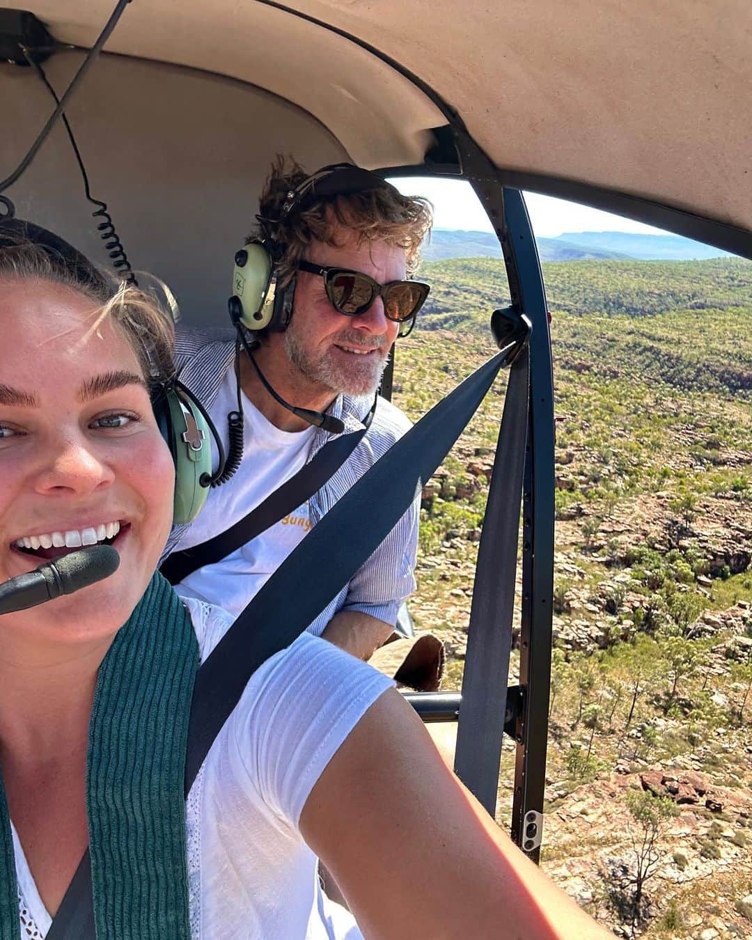 フェリシティー・パルマティアーのインスタグラム：「Grateful beyond words for the moments spent in the Kimberley’s with my Dad. He's been there every step of the way, pouring endless hours into shaping my surfing career. From those early mornings at the beach to countless waves caught together, his support has been a driving force in my journey.   These cherished times in the water remind me of the incredible bond we share. Yesterday was incredible - @helispirit waterfall tour from @elquestro , landing at Miri Miri Falls. Miri Miri is inaccessible unless you feel like walking for a couple of days to get there. We had the lunch there and the Falls all to ourselves!  Here's to the ultimate surf partner and the memories we continue to create ❤️🚁🏄🏼  @westernaustralia #WAtheDreamState #SeeAustralia @thekimberleyaustralia @australiasnorthwest」