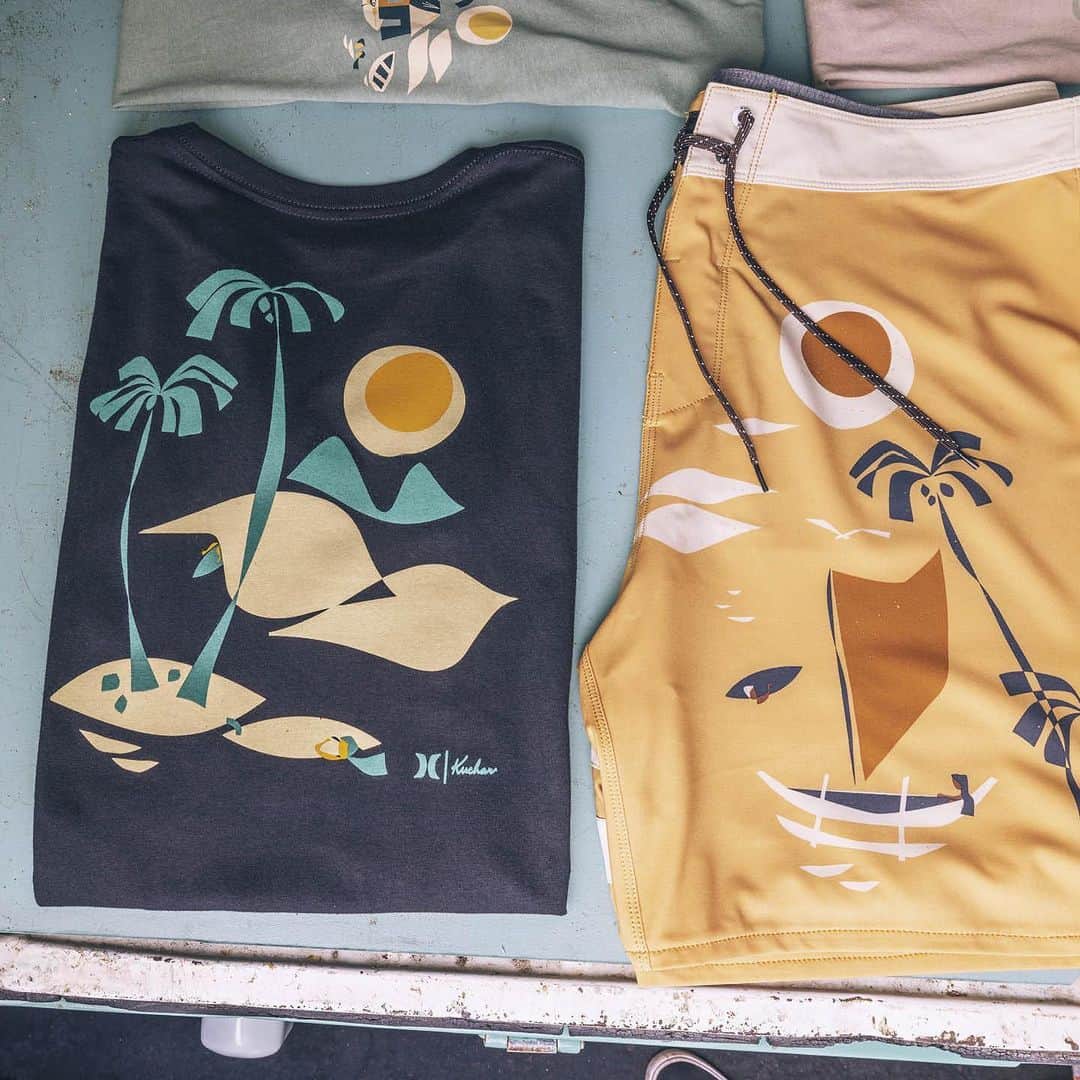 hurleyさんのインスタグラム写真 - (hurleyInstagram)「Vintage Aloha 🤝 modern details. Tap to shop the Hurley x @nickkuchar collection and learn more at the link in bio.」5月18日 9時49分 - hurley