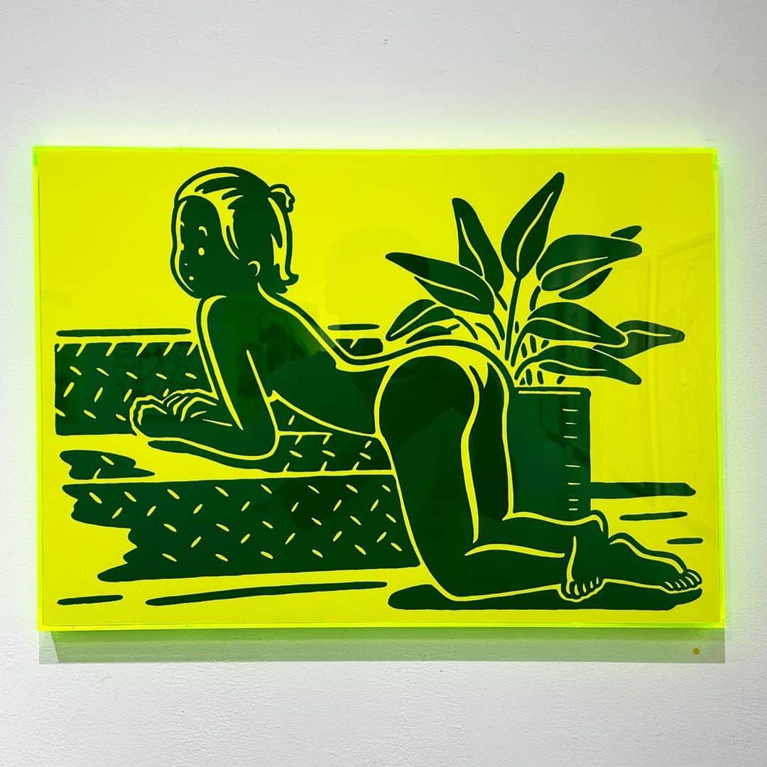 白根ゆたんぽのインスタグラム：「大阪 @pulp_gallery  での個展「これから」本日定休日です。お気をつけください。また明日からよろしくお願いいたします。  白根ゆたんぽ個展「これから」 2023/5/13(土)-28(日) 土日12:00-19:00 / 月火金13:00-18:00 (水・木 休み)  Pulp  大阪市西区南堀江1-14-14-103 http://pulpspace.org」