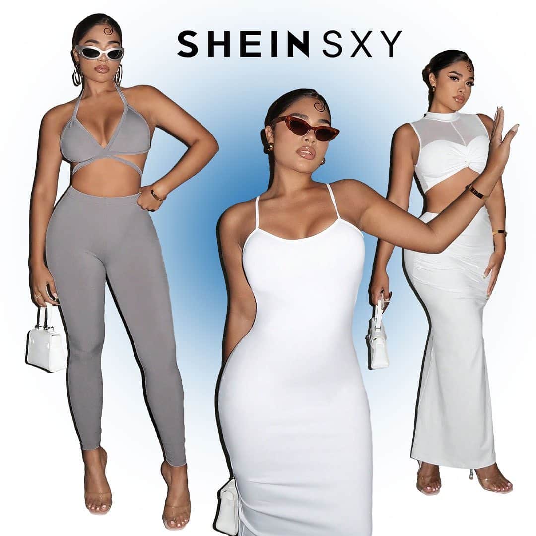 SHEINのインスタグラム：「Be the best dressed version of yourself 🙌 Which 🔥 fit would you rock to embrace your inner SXY? 👇  🔎15349799 15324269 15323844 15347203 15366549 15353149 15228967 15228965 15153810 15228932 15153651 15723193  #SHEINSXY」