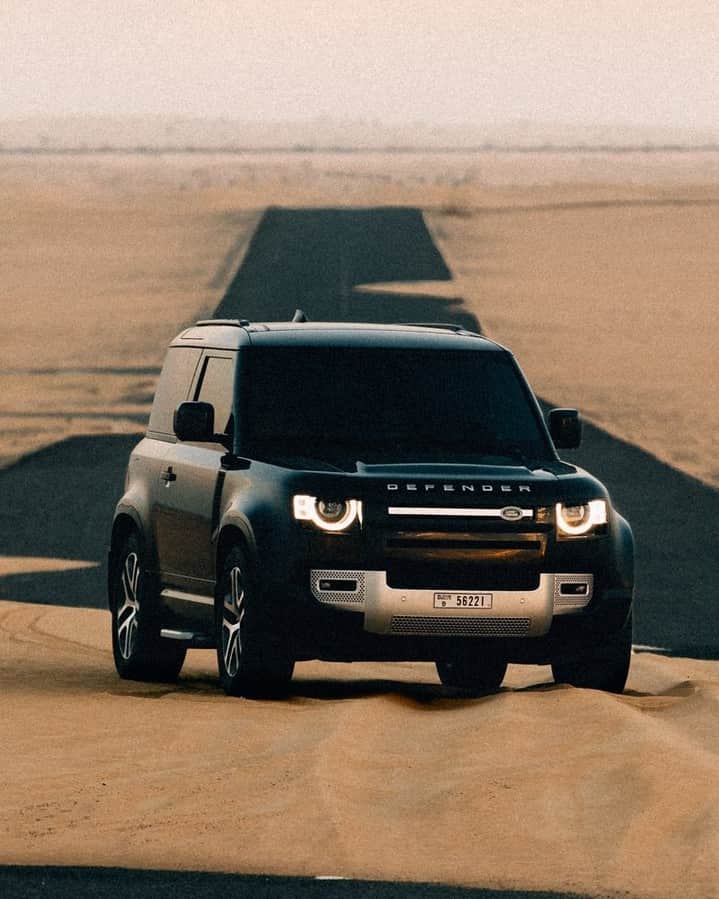 Land Roverのインスタグラム：「The tendency to trail off.  #Defender」
