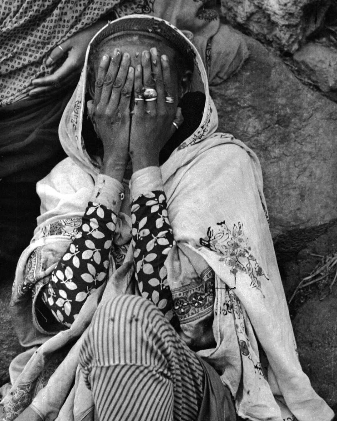 lifeのインスタグラム：「Photo of a woman covering her face, taken from a series of images of people and culture in Ethiopia, 1936.  (📷 Alfred Eisenstaedt/LIFE Picture Collection)   #LIFEMagazine #LIFEArchive #AlfredEisenstaedt #1930s #Photography #Ethiopia #Africa #Culture」