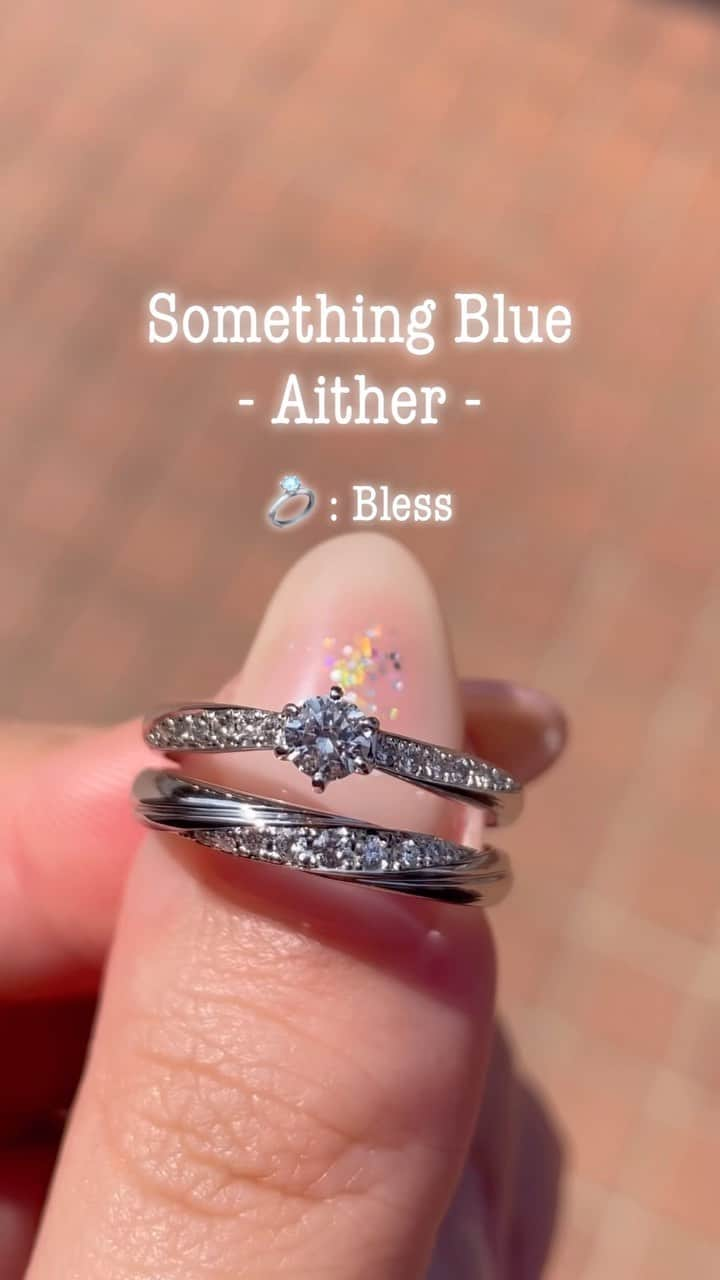 JKプラネット銀座.表参道.福岡|結婚指輪セレクトショップのインスタグラム：「《 Something Blue Aither 》 サムシングブルーアイテール　 婚約指輪&結婚指輪をご紹介🔹✨  リングの詳細はプロフィール欄のURLへ 《 @jkplanet.jewelry 》  𓂃𓂃𓂃𓂃𓂃𓂃𓂃𓂃𓂃𓂃𓂃𓂃 リングの詳細は、プロフィール欄のリンクから " JKPLANET公式サイト "へアクセス☝🏻  来店予約は、ハイライトからどうぞ💁🏻‍♀️ ＠jkplanet.jewelry 𓂃𓂃𓂃𓂃𓂃𓂃𓂃𓂃𓂃𓂃𓂃𓂃 《 JKPLANET 》𖤣𖥧 SHOP LIST 𖤣𖥧 銀座本店・銀座2丁目店・表参道店・横浜元町店 大宮店・名古屋栄店・福岡天神店・熊本上通店 宮崎橘通り店・鹿児島天文館  《 サムシングブルー 》𖤣𖥧 取り扱い店 𖤣𖥧 JKPLANET全店にてお取り扱い中です💍 𓂃𓂃𓂃𓂃𓂃𓂃𓂃𓂃𓂃𓂃𓂃𓂃  #JKPLANET #JKプラネット #結婚指輪のセレクトショップ #婚約指輪のセレクトショップ #SomethingBlue #サムシングブルー #プラチナ #プラチナリング #ブルーサファイア #ダイヤモンドリング #シンプルリング #ウェーブリング #結婚指輪プラチナ #結婚指輪オーダー #結婚指輪 #婚約指輪 #指輪 #ダイヤモンド #リング #マリッジリング #エンゲージリング  #指輪探し #ブライダルリング #指輪探し #結婚 #結婚指輪探し  #diamondring #jewelry #marriagering」