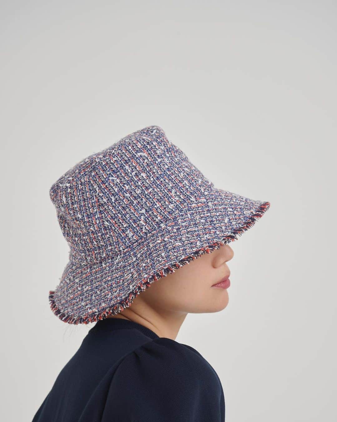 yoriさんのインスタグラム写真 - (yoriInstagram)「mix tweed hat…  #yori_japan」5月18日 18時09分 - _y_o_r_i_