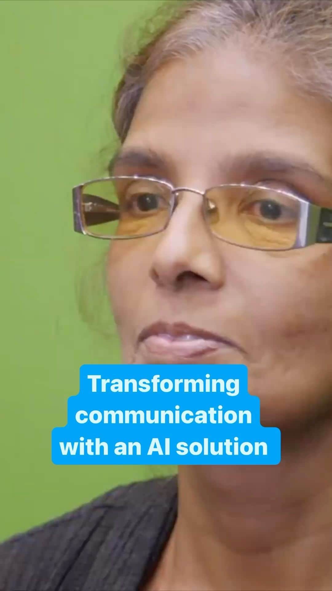 インテルのインスタグラム：「On #GAAD, here’s a look at how #AI + #ASL = accessibility.   Intel and OmniBridge have created first-of-its-kind Software as a Service that translates ASL into English in real time.」