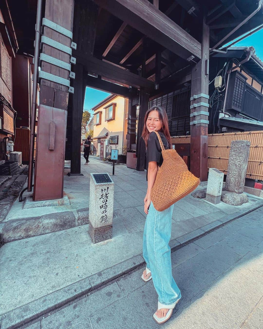 西田美保のインスタグラム：「Kawagoe the best temple⛩️ . #川越ときのかね」