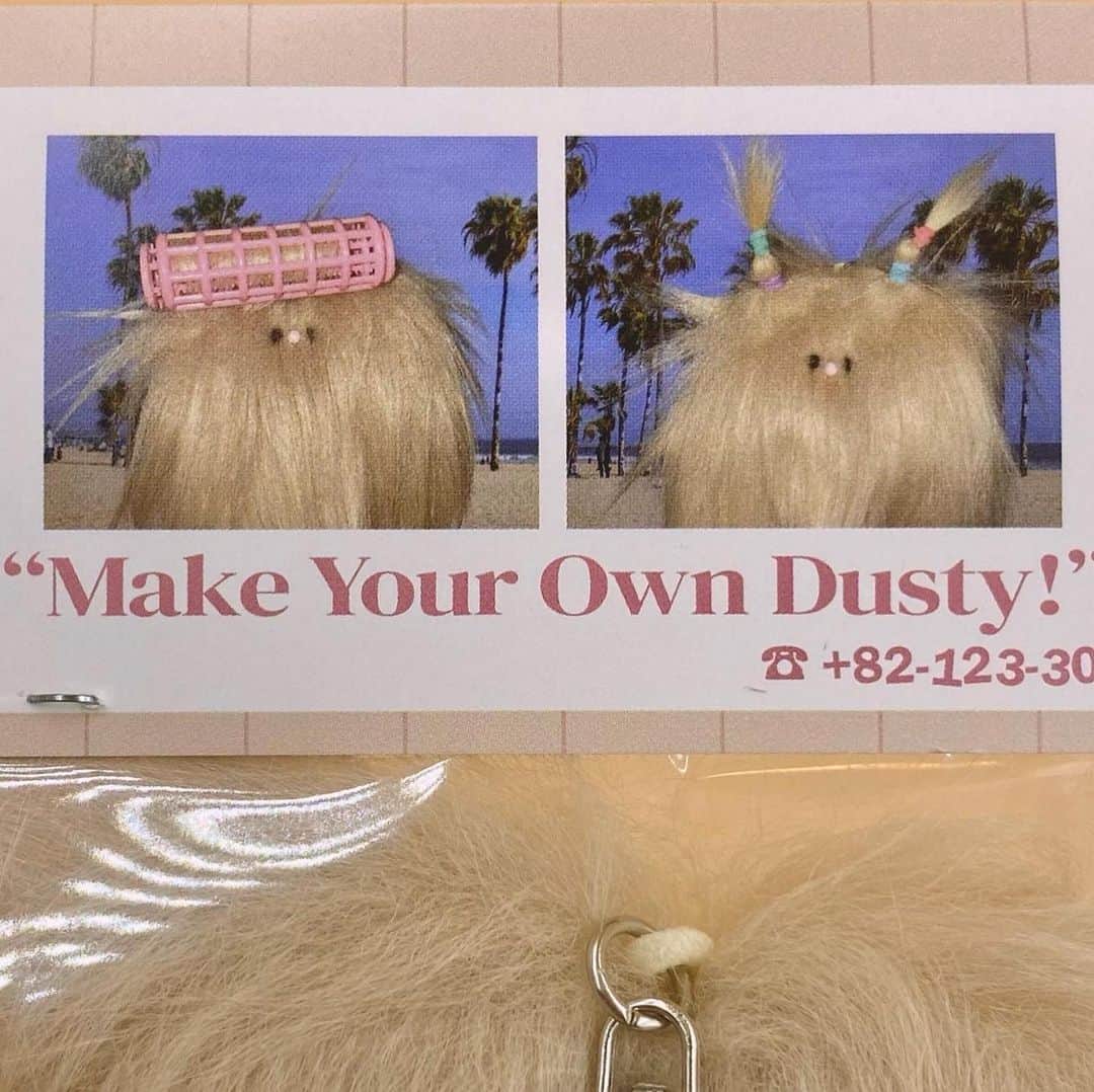 ネオンムーンのインスタグラム：「Baked Dusty 건강하게 구워진 더스티를 만들어보았다🤎🌴」