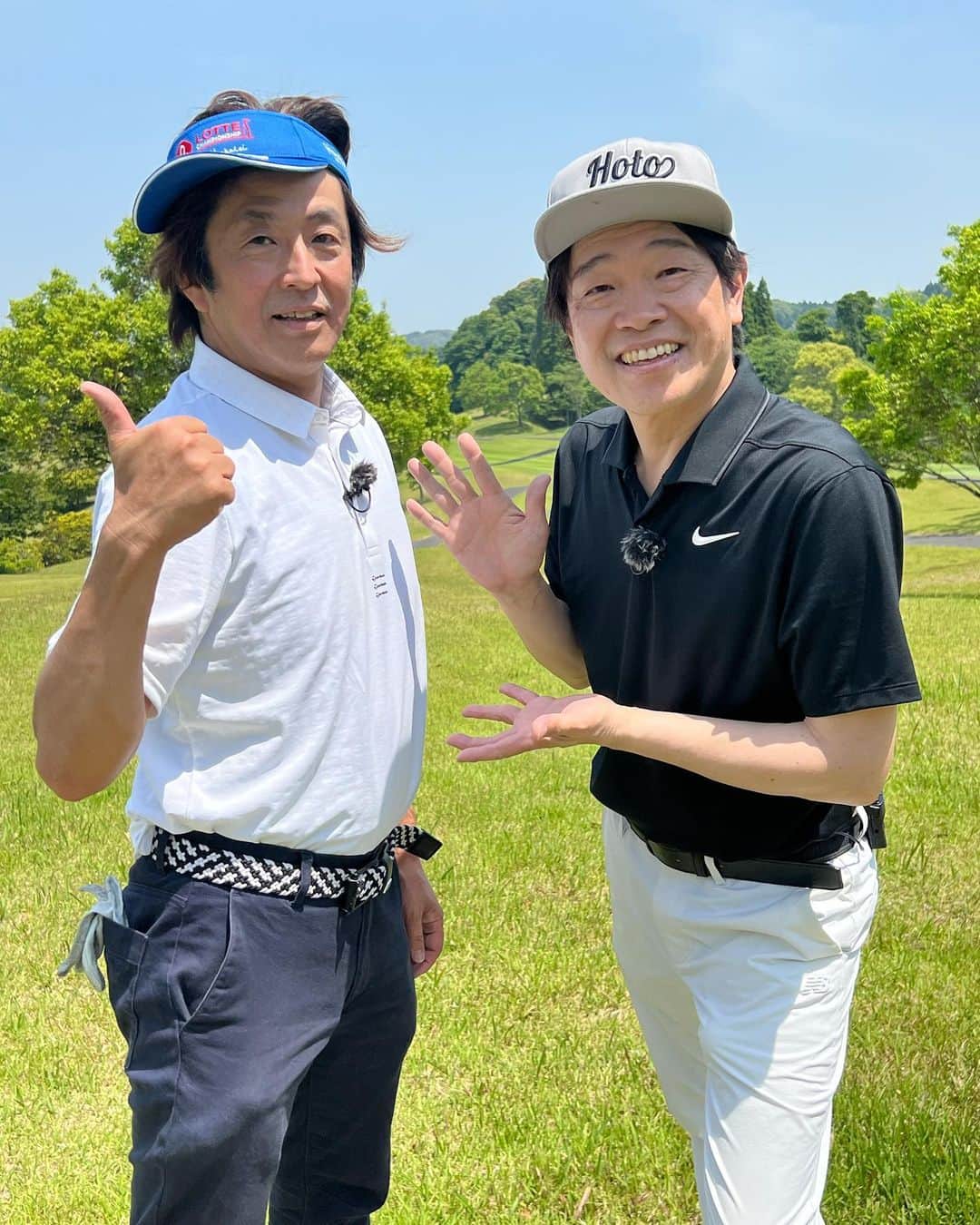 ホトゴルフ（蛍原徹）のインスタグラム：「お笑い向上委員会でお馴染み、新横浜H&H。ホトゴルフでついに。ホトシュールあるかも！？  #ホトゴルフ  #ホリケン #堀内健 #新横浜h&h」
