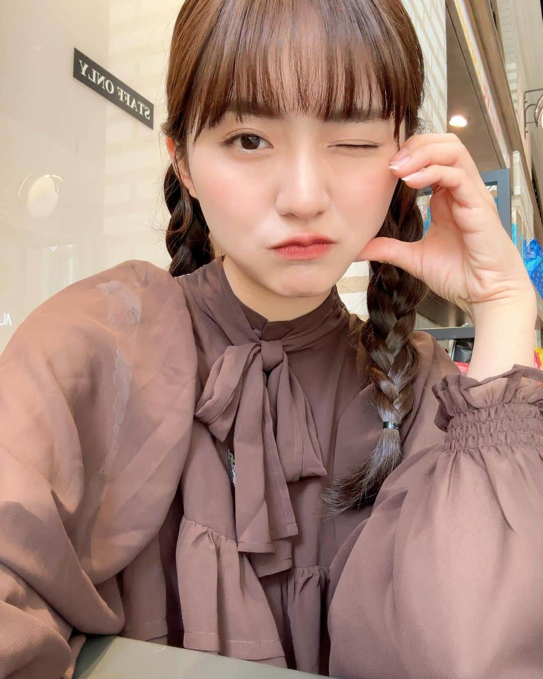 豊田留妃のインスタグラム：「🕰 ꔛ 🧸✧.*🧺♡  #selfie #📸」