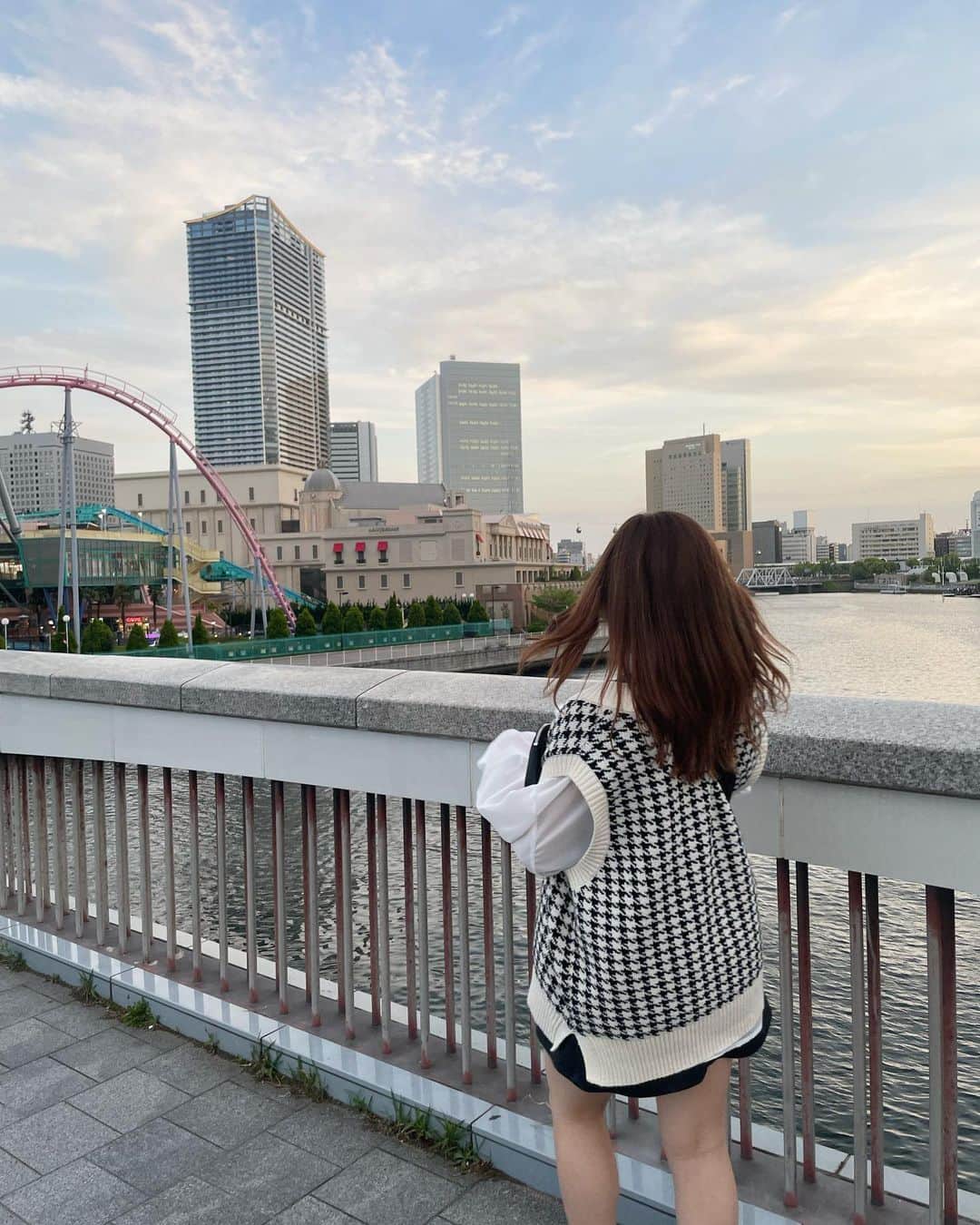 武田智加さんのインスタグラム写真 - (武田智加Instagram)「空が綺麗な時間🤍🤍」5月18日 20時44分 - moka0225_hkt