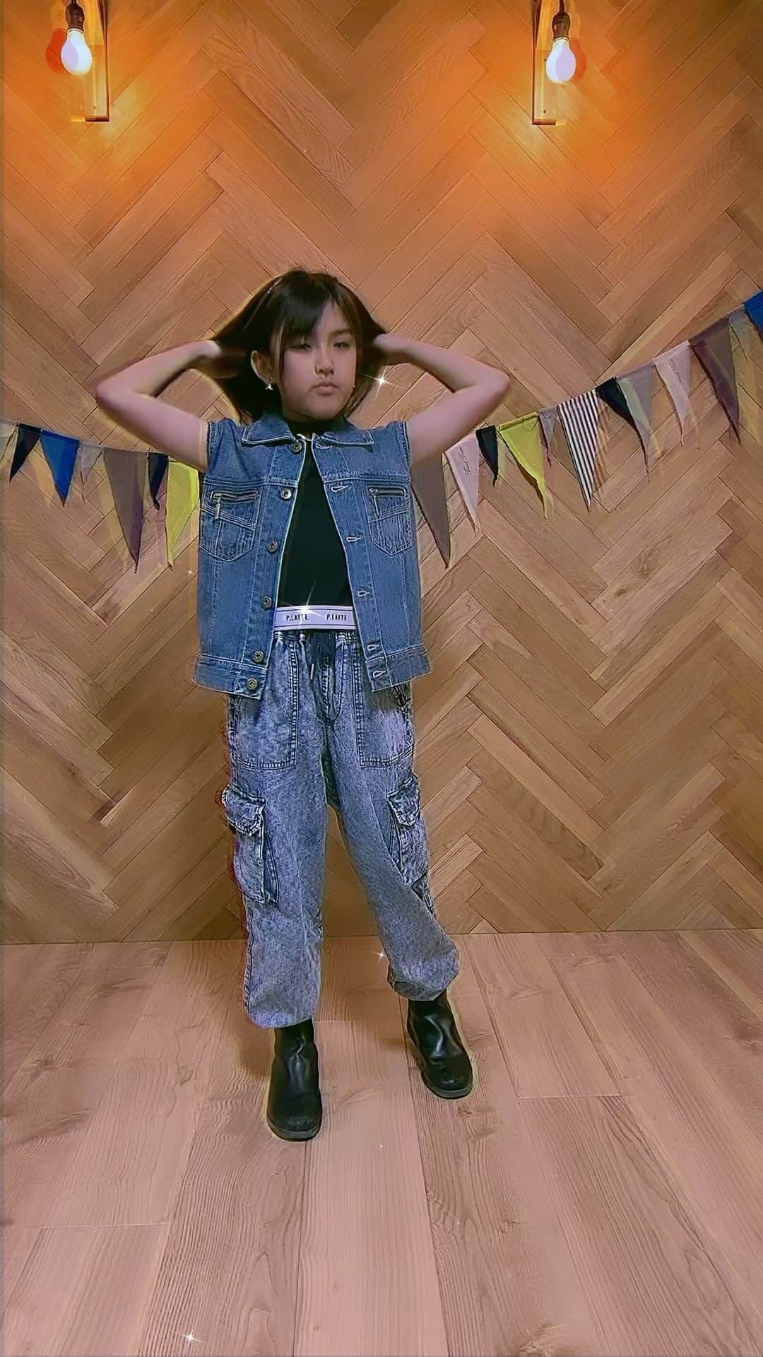 のインスタグラム：「UNFORGIVENおどってみた♪ #lesserafim」
