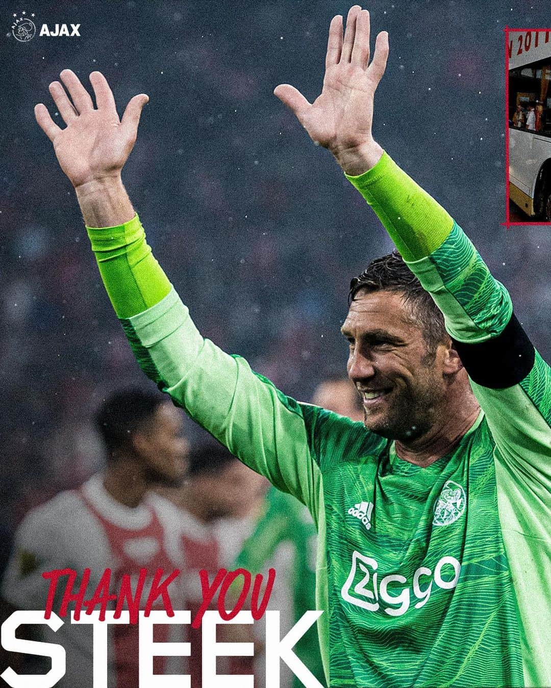 マールテン・ステケレンブルフのインスタグラム：「Thanks for everything, Maarten! 🤍❤️🤍」