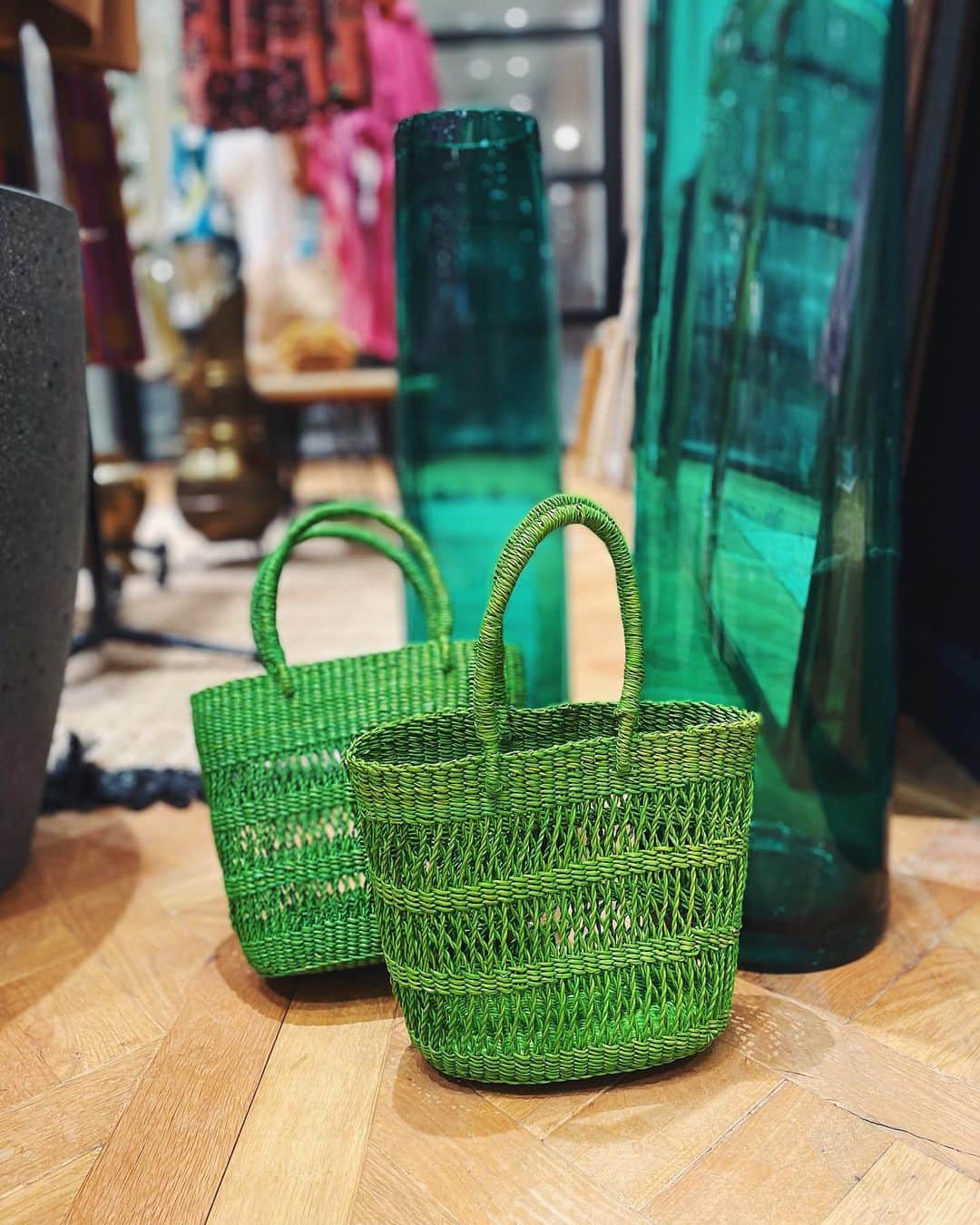 のインスタグラム：「🍃🍃🍃  bag ¥9,020 intax  #ienalaboucle#iena#イエナ#イエナラブークル#ienalaboucle_23ss」