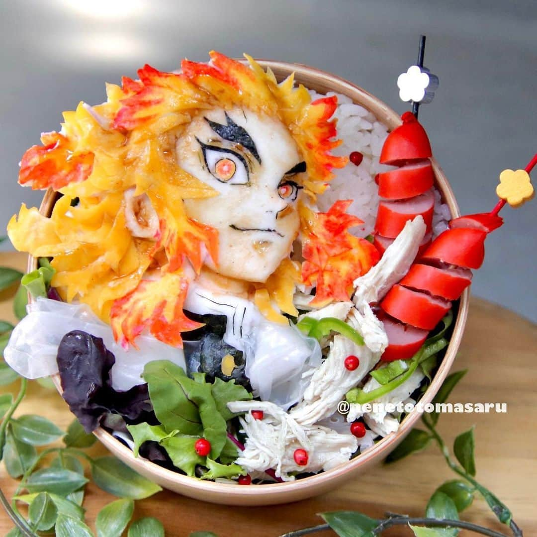 9GAGさんのインスタグラム写真 - (9GAGInstagram)「Demon Slayer bento🍱 by @nenetotomasaru - #demonslayer #kimetsunoyaiba #鬼滅の刃 #bento #lunchbox #anime #9gag」5月19日 13時00分 - 9gag