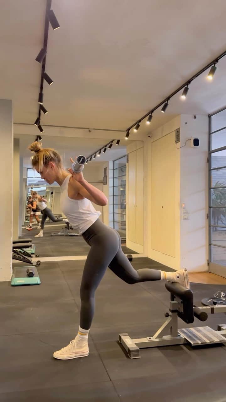 のインスタグラム：「Work out 🔛」