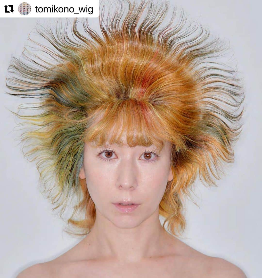 木村カエラさんのインスタグラム写真 - (木村カエラInstagram)「⭐︎⭐︎⭐︎⭐︎⭐︎ #Repost @tomikono_wig with @use.repost ・・・ Personas  @kaela_official  Photograph @sayaka_maruyama_  Wig @tomikono_wig  Art direction @konomadinc  #transformationisbeautiful #konomad#konomadeditions #kaerakimura#木村カエラ#tomikonowig#tomihirokono#theartofwigmaking#MTV#mtvgeneration #funclub #会報誌」5月19日 8時53分 - kaela_official