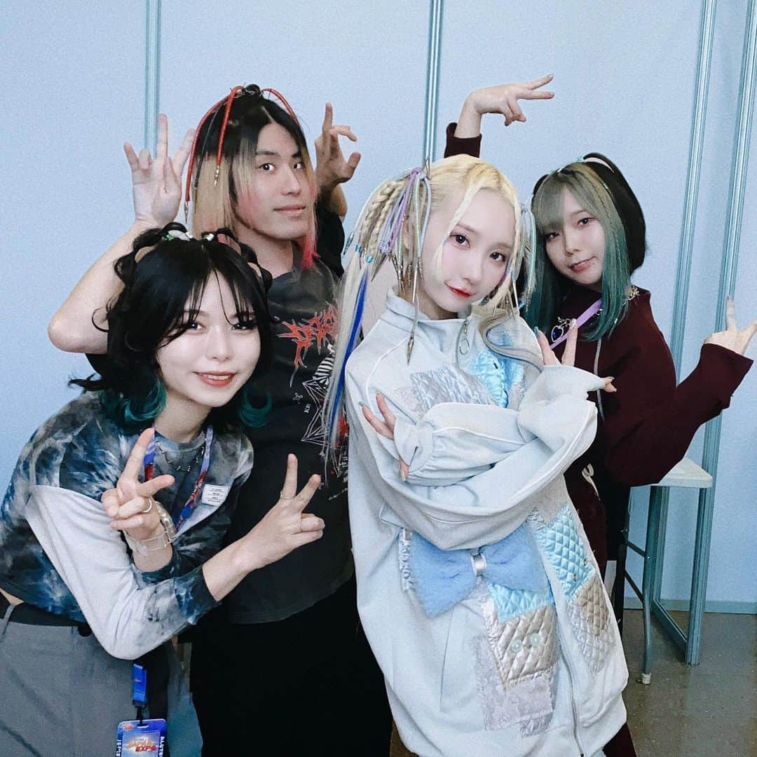 苺りなはむさんのインスタグラム写真 - (苺りなはむInstagram)「Super Japan Expo 2023 in Chile DAY1 THANK YOU !!!💛💛💛 #SuperJapanExpo #sjenica」5月19日 9時15分 - 15rinahamu