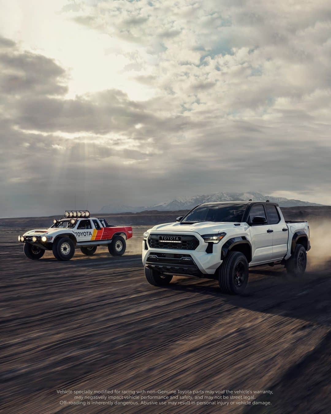toyotausaさんのインスタグラム写真 - (toyotausaInstagram)「Introducing your dune-dominating dirt destroyer, the all-new 2024 #Tacoma #TRD Pro. #LetsGoPlaces」5月19日 9時29分 - toyotausa
