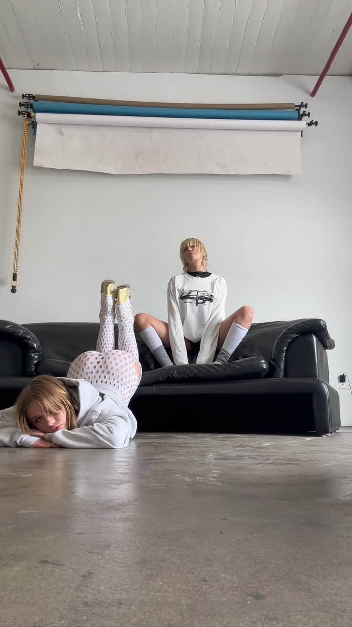 ケイリン・ルッソのインスタグラム：「I am so proud of this merch. It’s the first time in my life I believe in what i’m doing whole heartedly and love everything I get to release. Sooo grateful for the people supporting me and enjoying my vision 🤍 thank you everybody   All merch was designed by myself & @rosemariejohansen 🤍👇🏼」