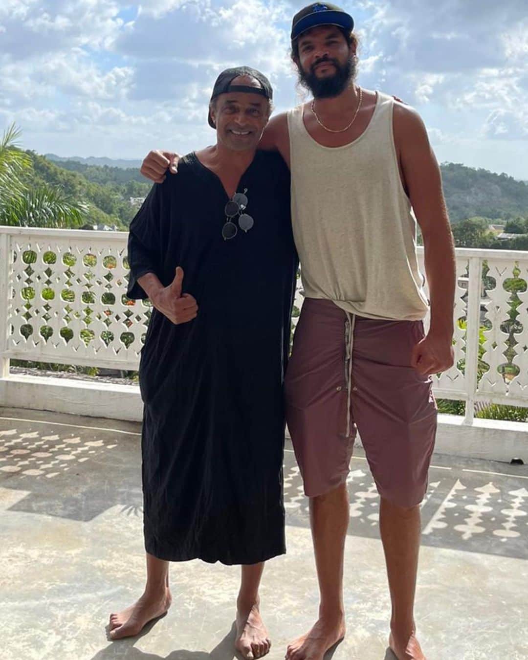 ジョアキム・ノアのインスタグラム：「Happy birthday dad. Keep inspiring  I love you ❤️@yannicknoah」