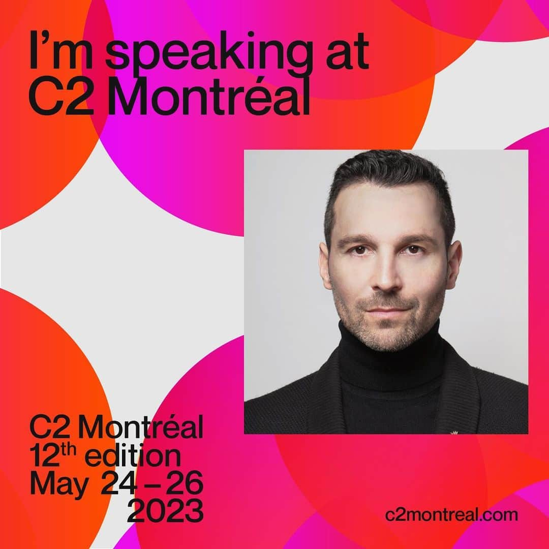 スコット・モイアさんのインスタグラム写真 - (スコット・モイアInstagram)「I. AM stoked to be on stage @c2montreal in one week! Co-Founder and Head Coach @romain.haguenauer , Partner and Head Coach @scottmoir14 and Coach and Choreographer @splashmadison form our star studded panel moderated by CEO @jamalaothman . We will be sharing our take on #shiftingculture by talking about how we unite some of the fiercest competitors in the world under one training roof fostering collaboration and excellence. See you there! // I. AM excités d'être sur scène à @c2montreal dans une semaine ! Le co-fondateur et entraîneur principal @romain.haguenauer , le partenaire et entraîneur principal @scottmoir14 , ainsi que l'entraîneur et chorégraphe @splashmadison forment notre panel de stars, animé par le PDG @jamalaothman . Nous partagerons notre vision de #shiftingculture en parlant de la façon dont nous réunissons certains des compétiteurs les plus féroces du monde sous un même toit d'entraînement, favorisant la collaboration et l'excellence.. On se voit là-bas !  #C2MTL23 #shiftingculture #strongertogether」5月19日 1時51分 - scottmoir14